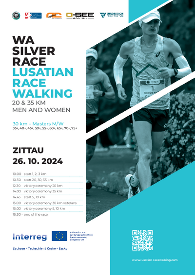 Lusatian Race Walking Poster
