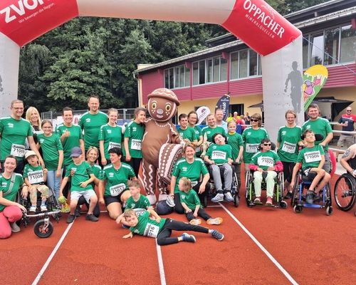 Der 1. Inklusionslauf im Rahmen des Pulsnitzer Gesundheitslaufes