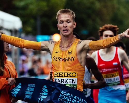 Robert Farken wird Weltmeister über 1 Meile