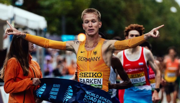 Robert Farken wird Weltmeister über 1 Meile