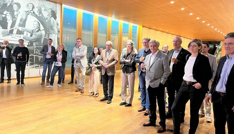 Die Stadt Leipzig lud zum Empfang ins Museum ein