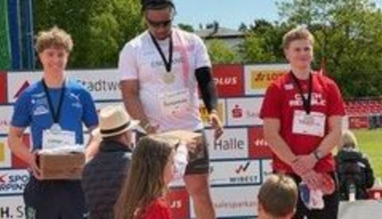 Steven Richter (LV 90 Erzgebirge) gelang bei seinem Debüt in der Diamond League ein sehr guter fünfter Platz