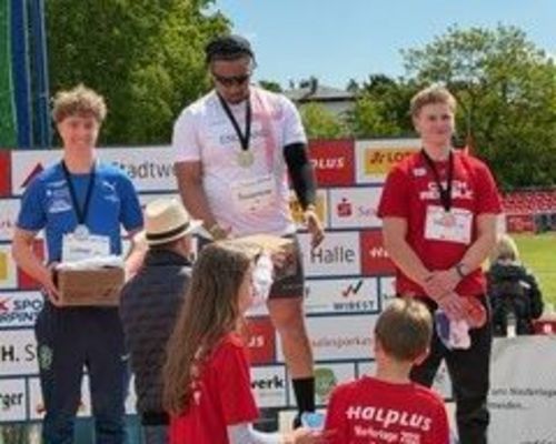 Steven Richter (LV 90 Erzgebirge) gelang bei seinem Debüt in der Diamond League ein sehr guter fünfter Platz