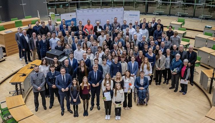 Sächsische Leichtathletinnen und Leichtathleten geehrt