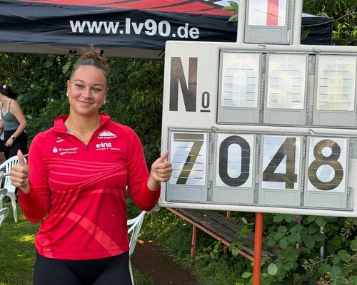 Jada Julien erstmals über 70 Meter und mit EM- Bestätigungs-Norm