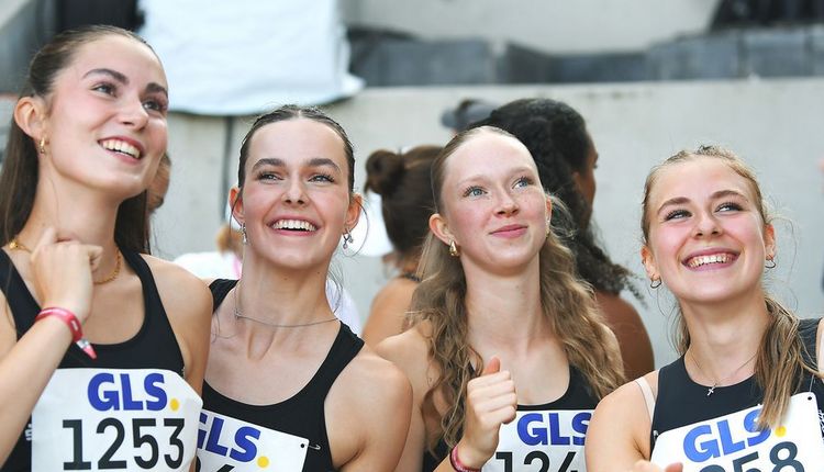 Staffelgold für die Mädels der U20 vom SC DHfK Leipzig