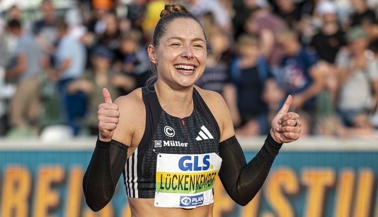 Gina Lückenkemper startet beim Goldenen Oval