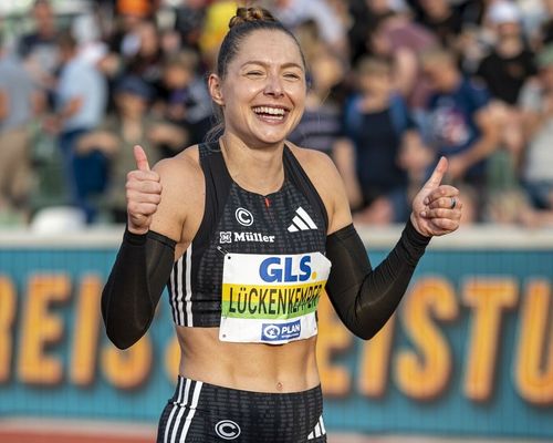 Gina Lückenkemper startet beim Goldenen Oval