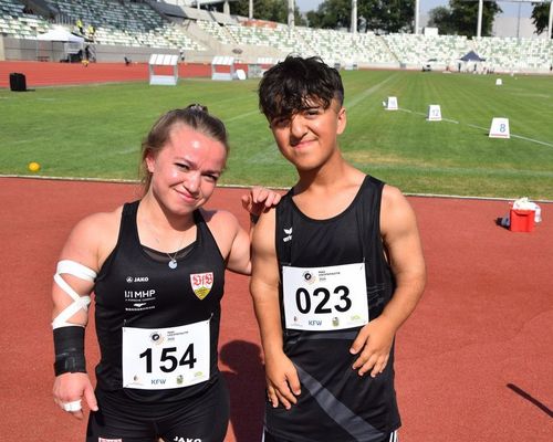 Super Leistungen der Para-Leichtathleten/innen im Heinz-Steyer-Stadion