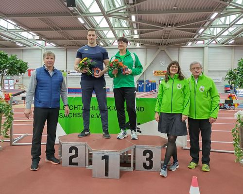 Sachsens Seniorenleichtathleten 2023 geehrt