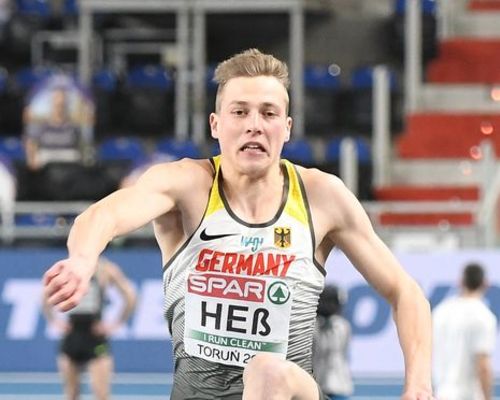 Max Heß steht im Dreisprungfinale von Olympia in Paris
