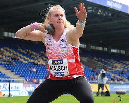 Katharina Maisch holt Silber im Kugelstoßen zur DHM 