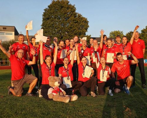 Silber für die Startgemeinschaft Erzgebirge bei der Team DM in Lage