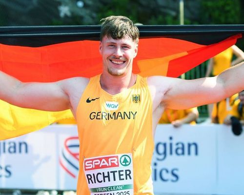 Europameistertitel für Steven Richter vom LV 90 Erzgebirge