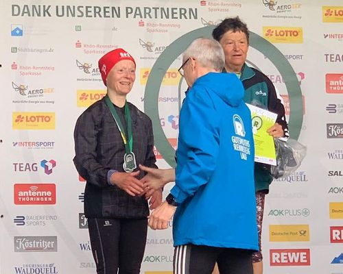 Marion Kunath 2. im Ultramarathon in der W65