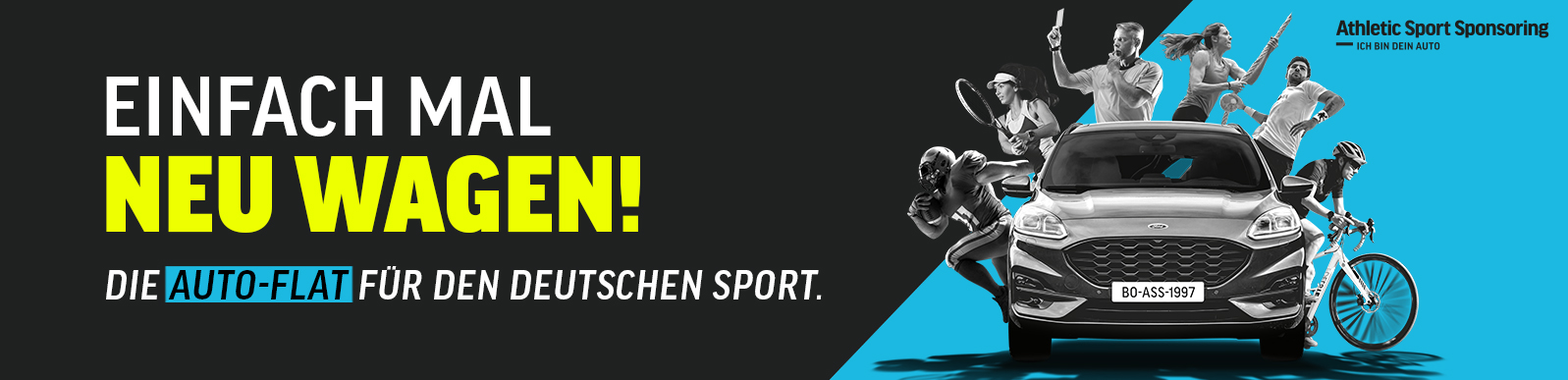 Athletic Sport Sponsoring – Ich bin dein Auto