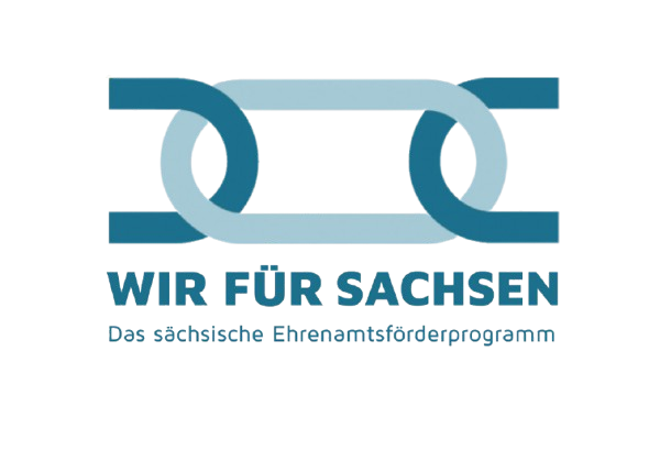 Logo des Programms Wir für Sachsen